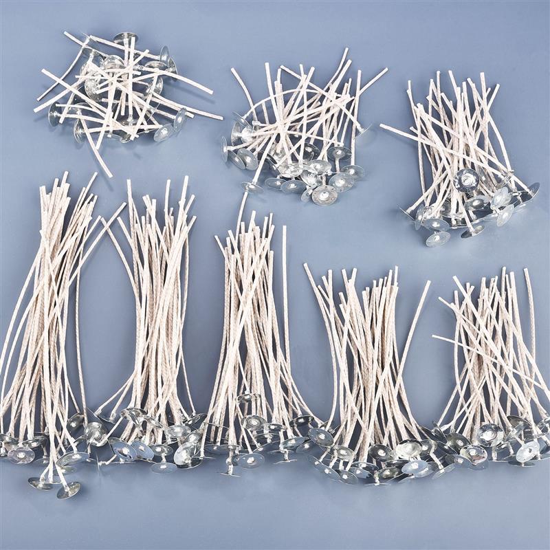 Candle Making Course - 30pcs Candle Wicks Low Smoke Pre-Waxed