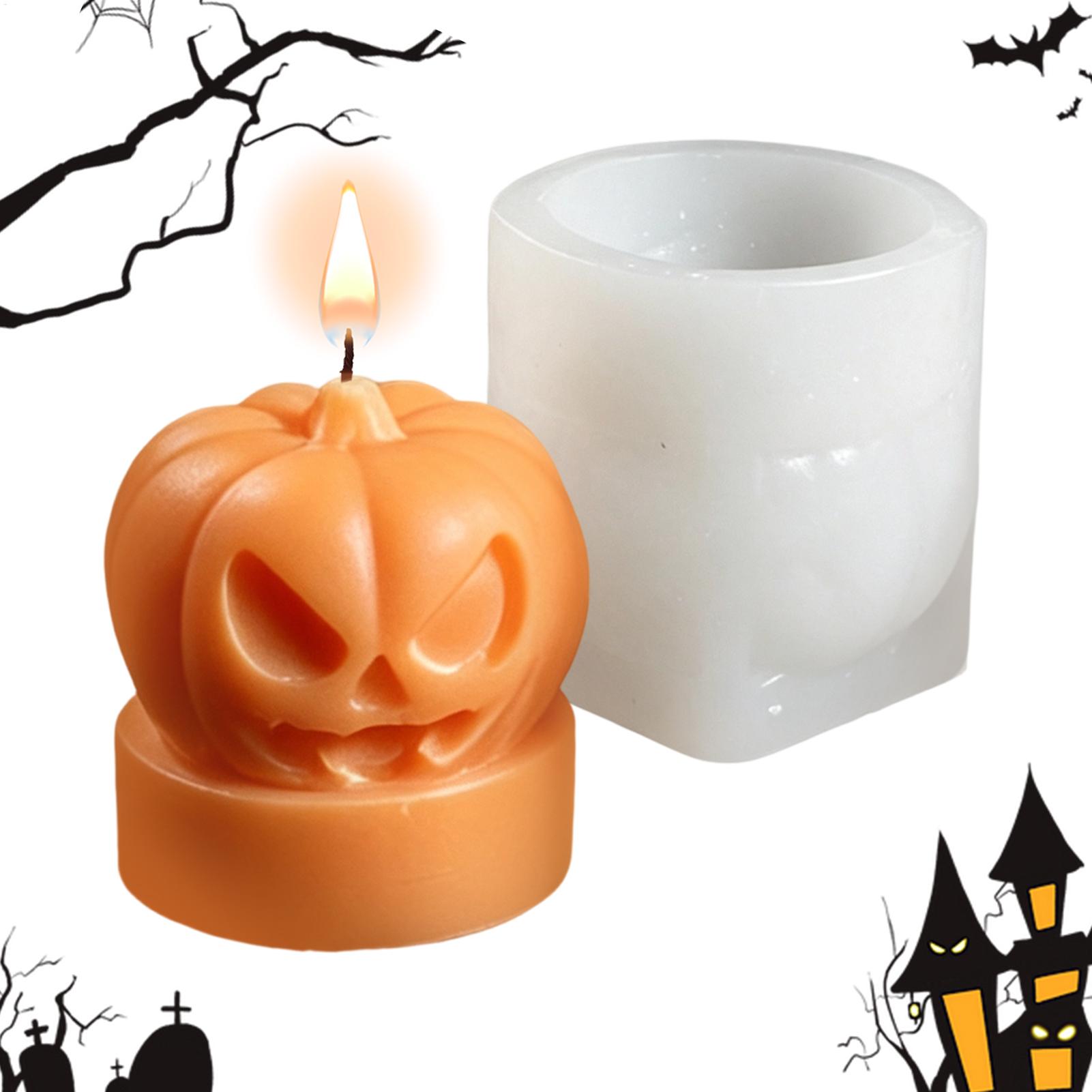 Halloween Pumpkin Candle Mold  - Candle Making Workshops 评论和价格
