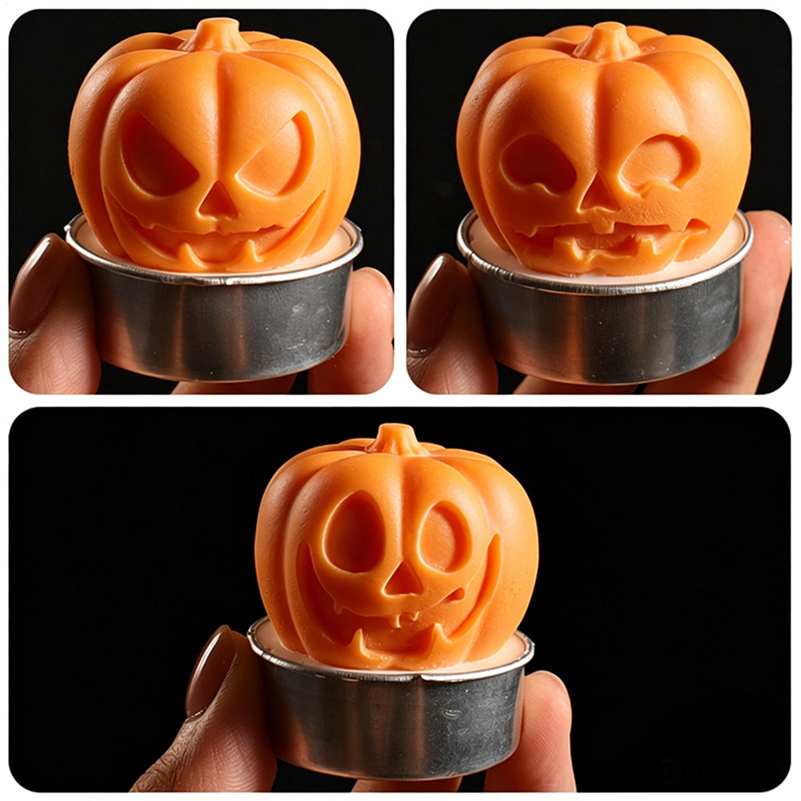 Halloween Pumpkin Candle Mold  - Candle Making Workshops 评论和价格