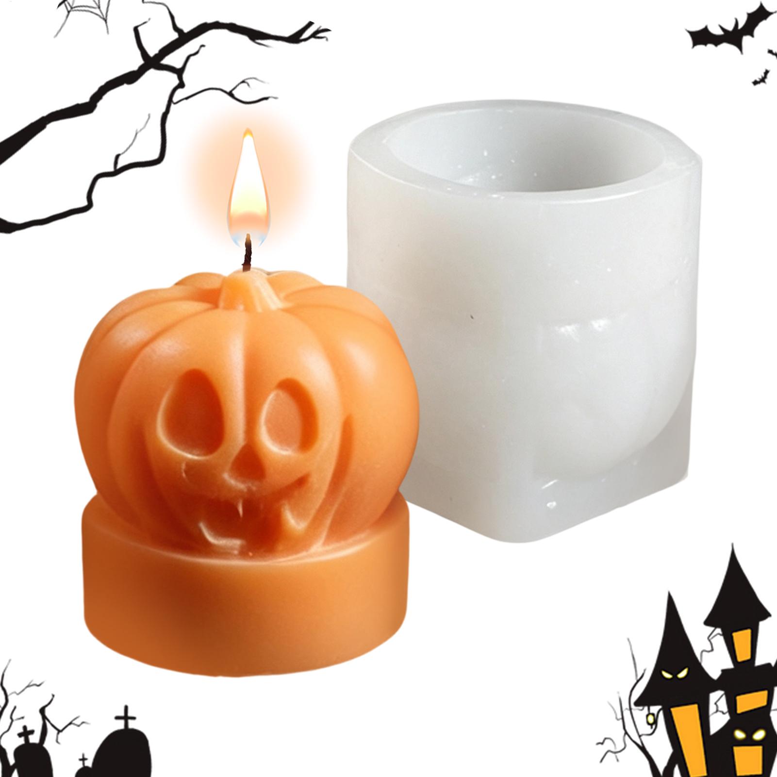1PC Halloween Pumpkin Silicone - Candle Making Workshops 评论和价格