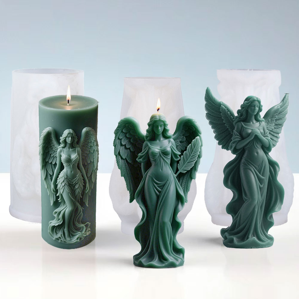 Wings Goddess Scented Silicone - Candle Making Course 评论和价格