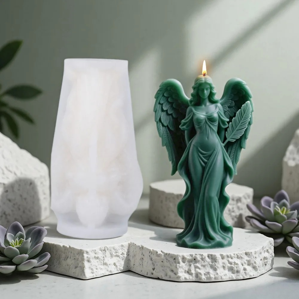 Wings Goddess Scented Silicone - Candle Making Course 评论和价格