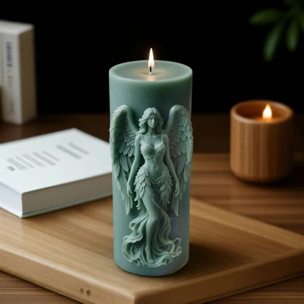 Wings Goddess Scented Silicone - Candle Making Course 评论和价格