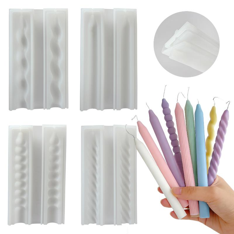Long Spiral Silicone Candle Mo - Candle Making Course 评论和价格