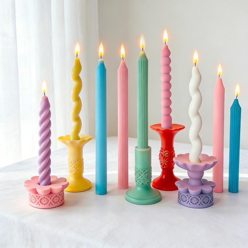 Long Spiral Silicone Candle Mo - Candle Making Course 评论和价格