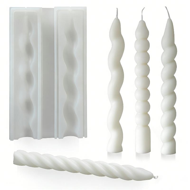Long Spiral Silicone Candle Mo - Candle Making Course 评论和价格
