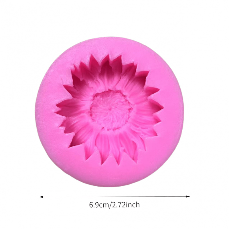 1Sunflower Silicone Craft Mold - Candle Making Course 评论和价格