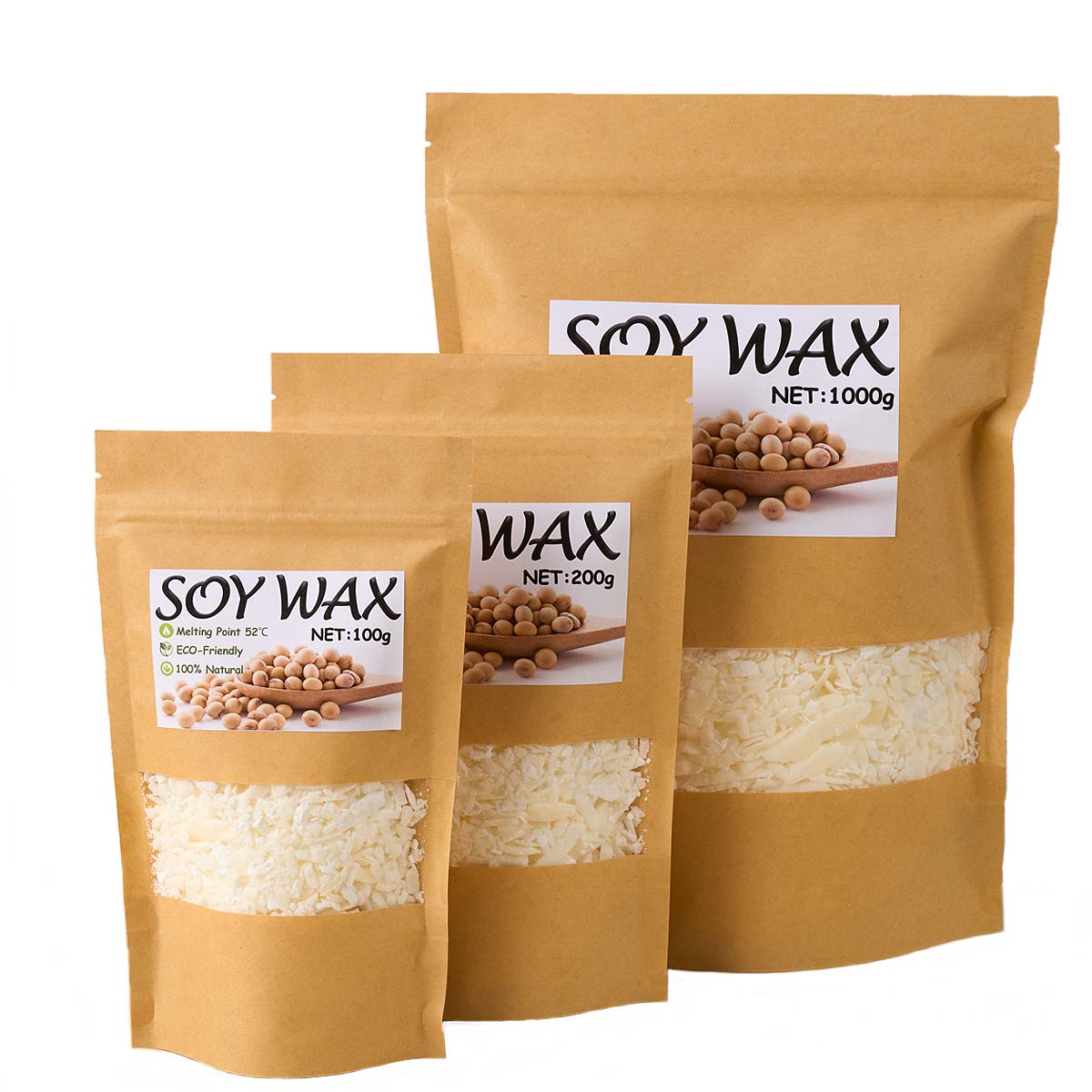 1 Pounds Pure White Soy Wax Fo - Candle Making Course 评论和价格