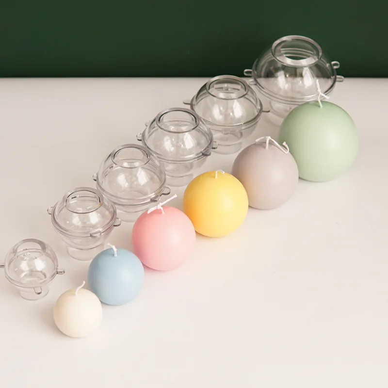 5-8cm Spherical Candle Plastic - Candle Making Course 评论和价格