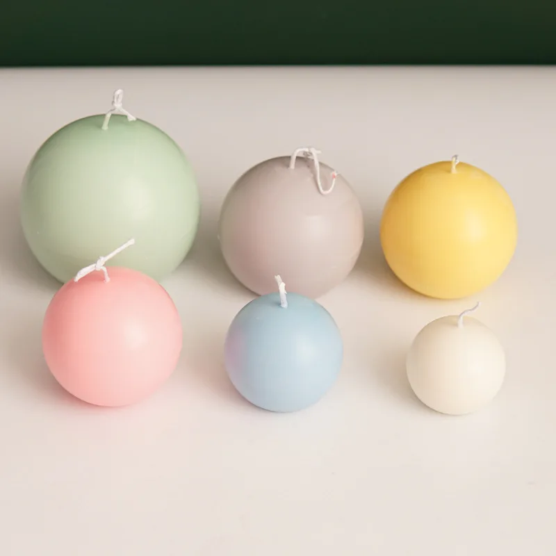 5-8cm Spherical Candle Plastic - Candle Making Course 评论和价格