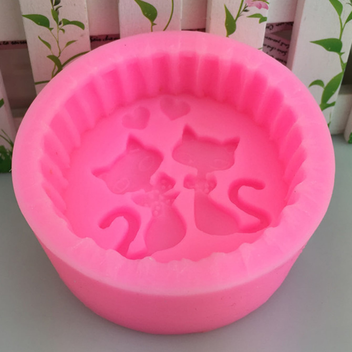 1-Piece Silicone Cat Soap Mold - Candle Making Course 评论和价格