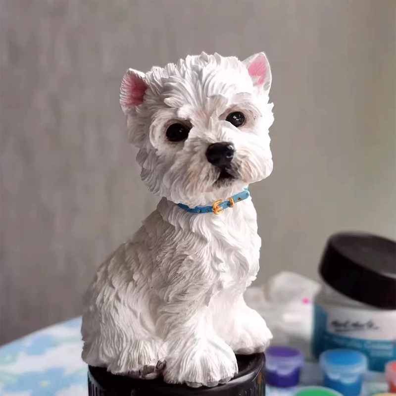Cute Puppy Dog West Highland T - Candle Making Yorkshire 评论和价格