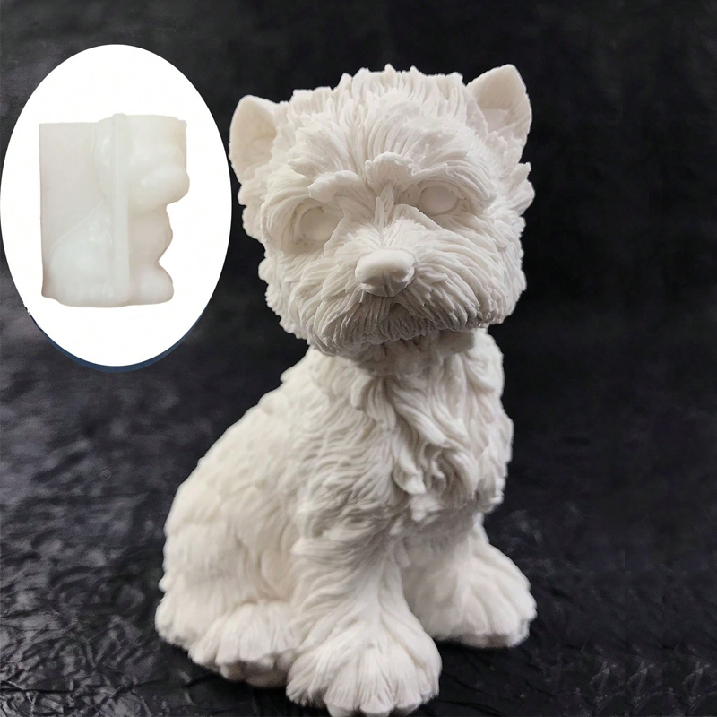 Cute Puppy Dog West Highland T - Candle Making Yorkshire 评论和价格