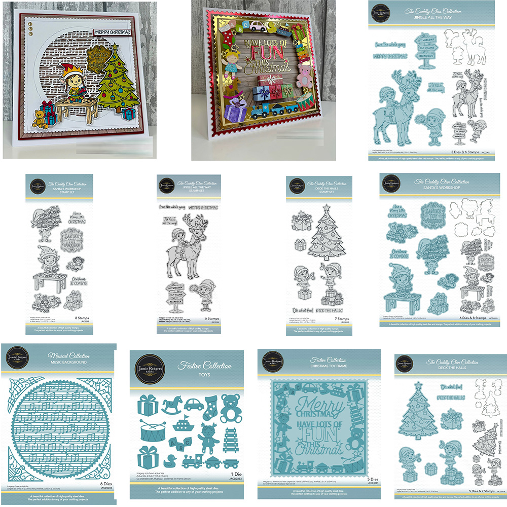 Santa's Workshop Toys Die Set  - Candle Making Workshops 评论和价格