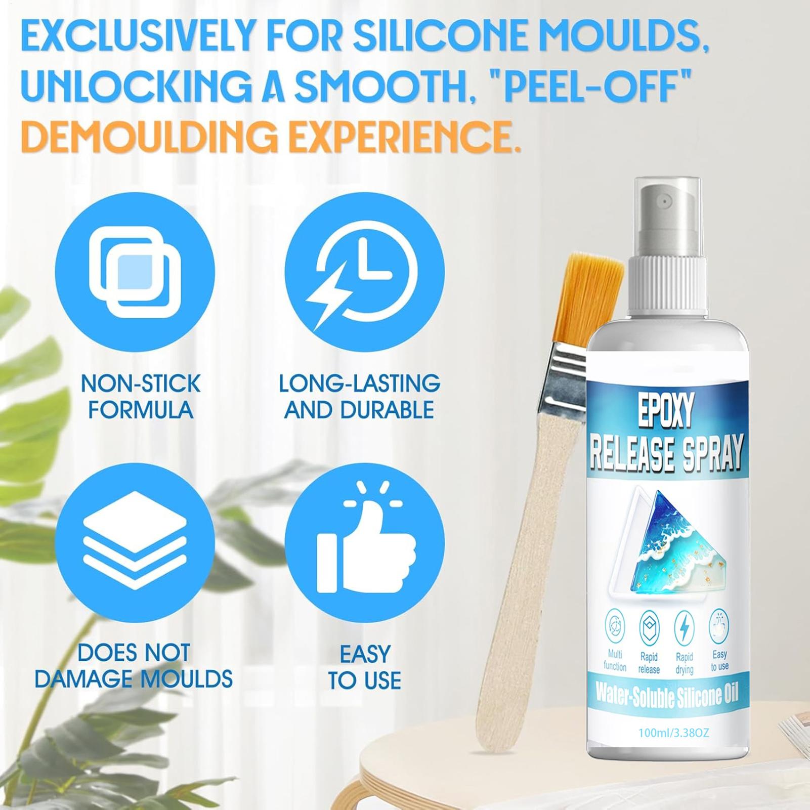 Epoxy Mold Release Spray 100ml - Candle Making Workshops 评论和价格