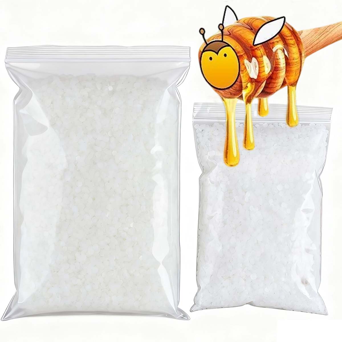 200g-1000g White Beeswax Pure  - Candle Making Course 评论和价格