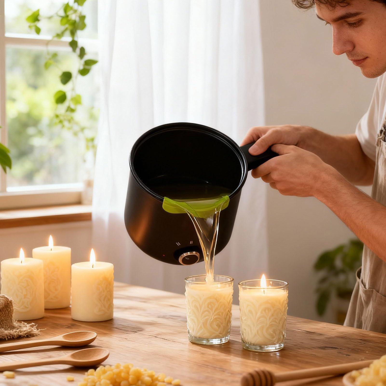 Candle Wax Melting Pot 1.5L La - Candle Making Course 评论和价格